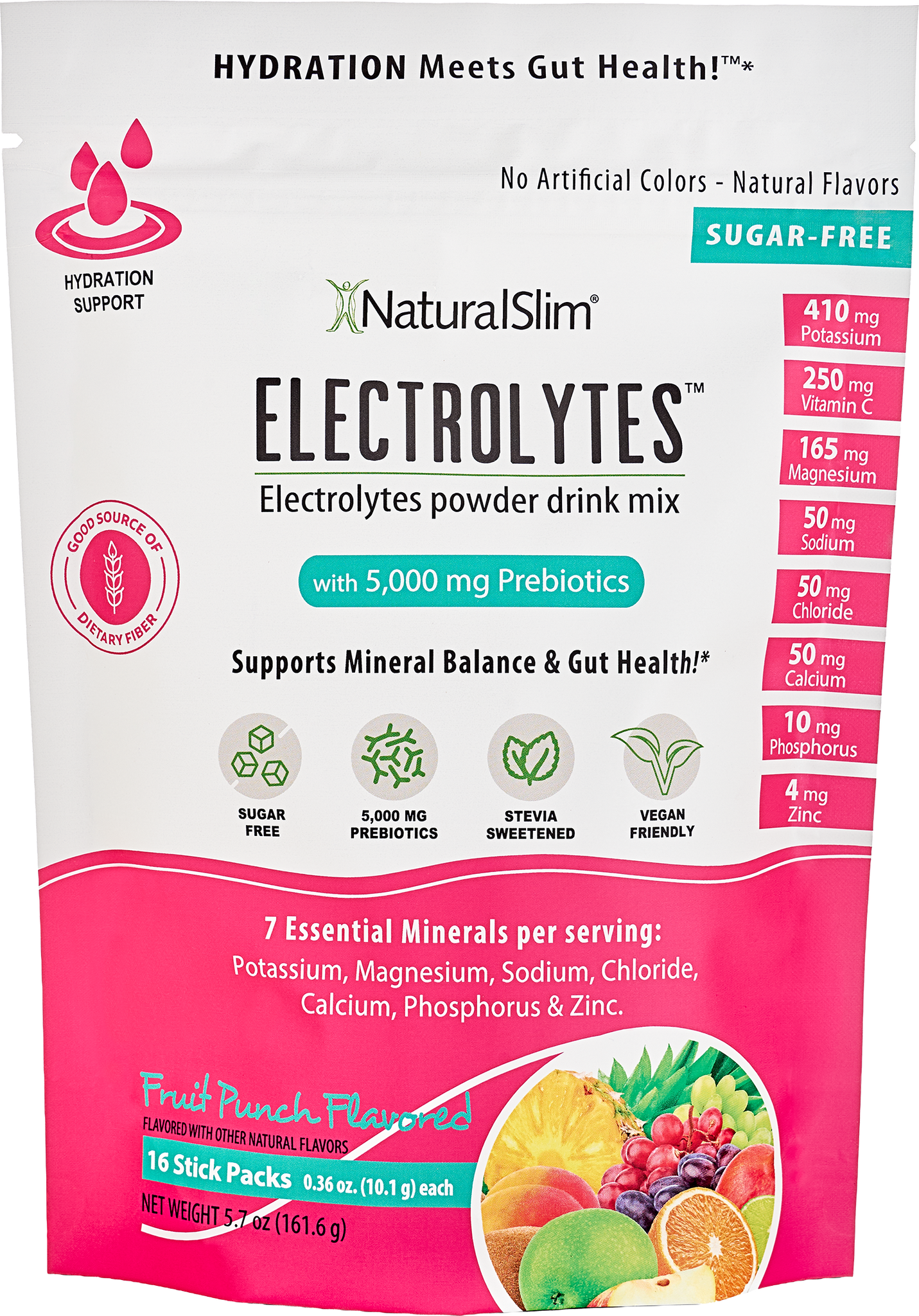 NaturalSlim Electrolytes™ Fruit Punch