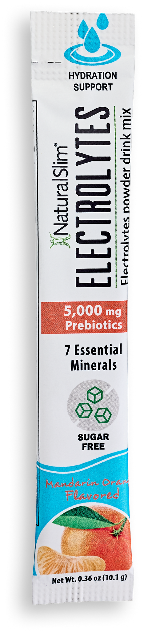 NaturalSlim Electrolytes Mandarin Orange - product lifestyle image