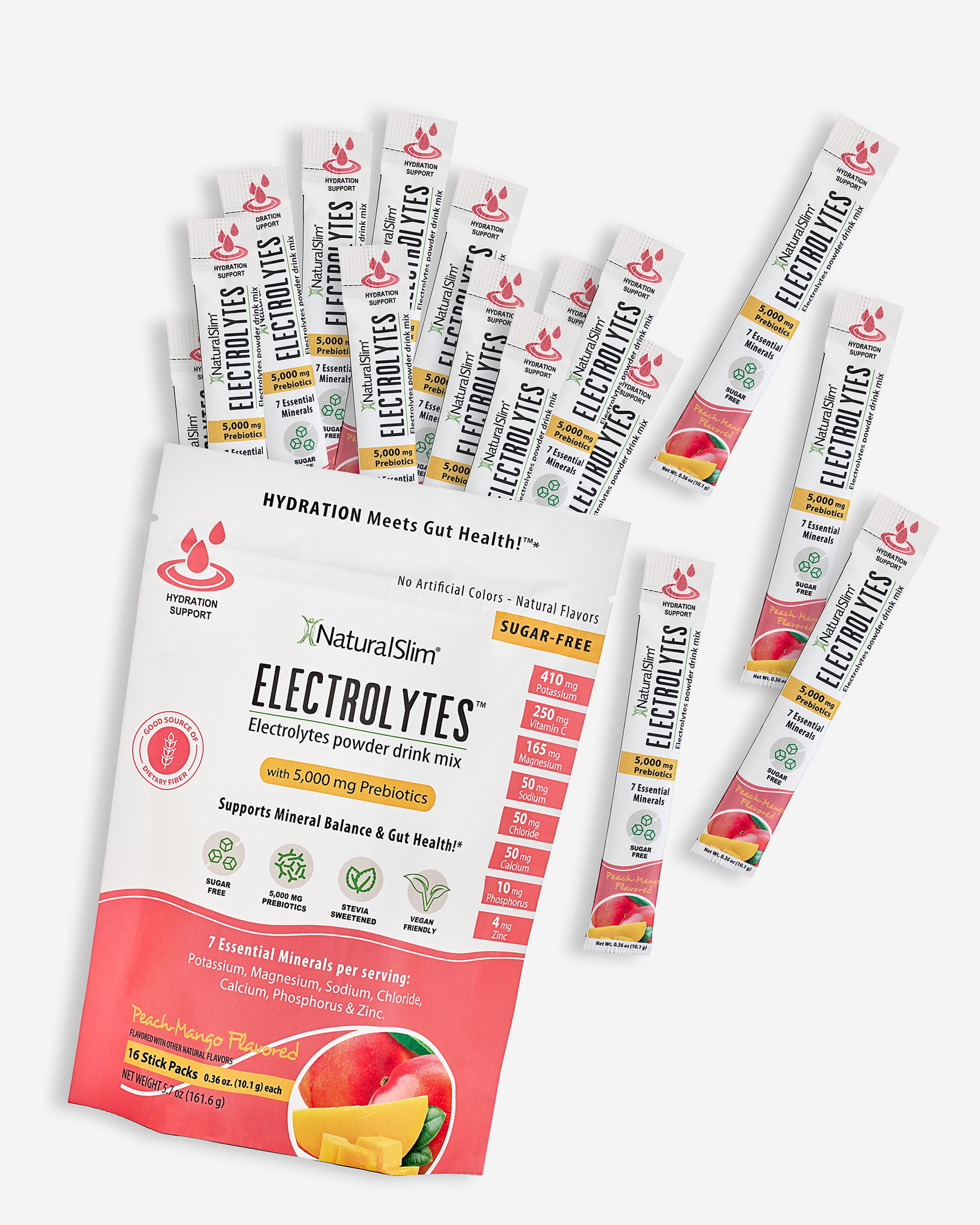 NaturalSlim Electrolytes™ Peach-Mango