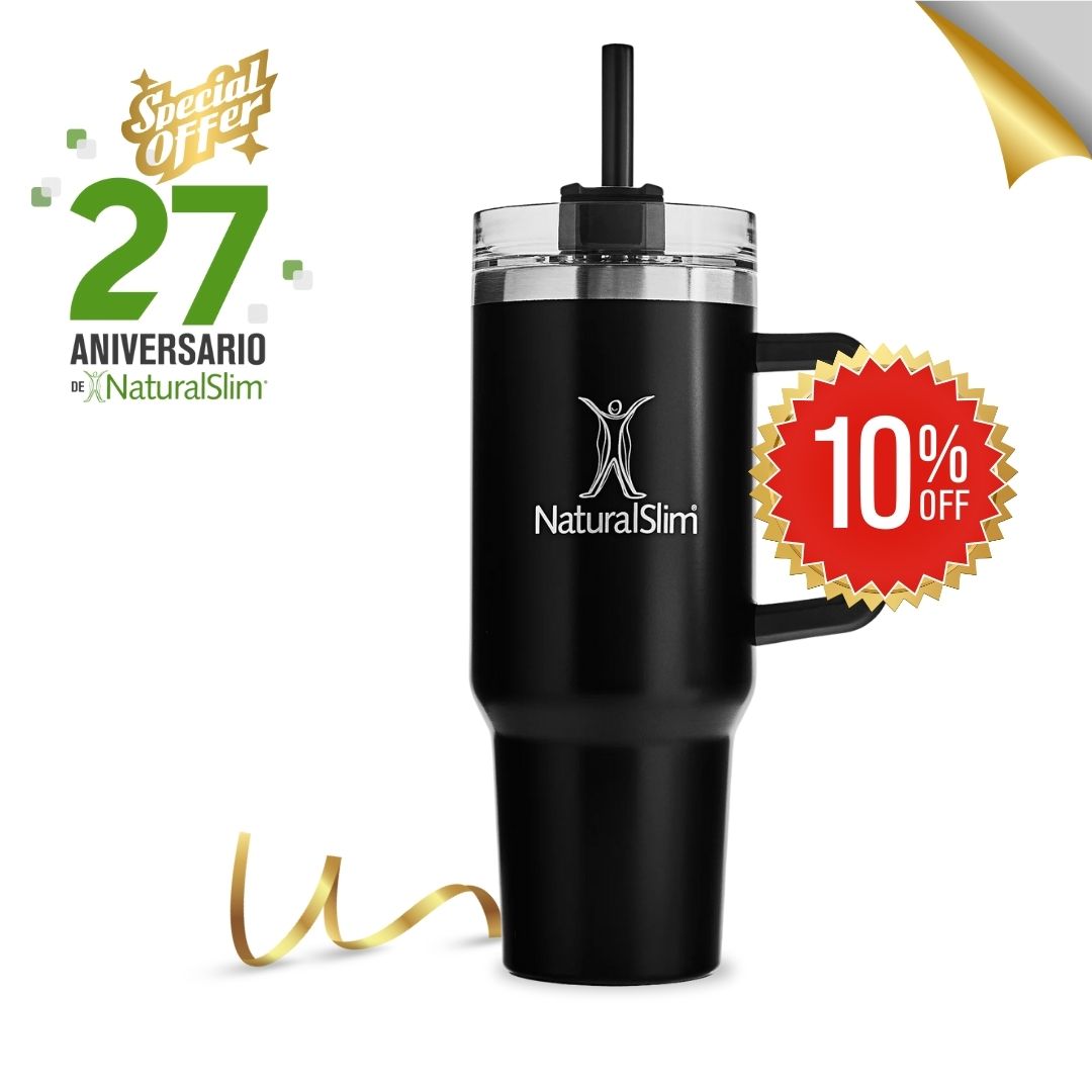NaturalSlim®️ Tumbler (Limited Edition) | Stainless Steel Thermal Cup | 1.18 liter