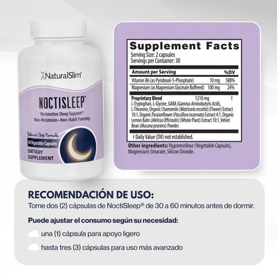 NoctiSleep™ | Fórmula nocturna