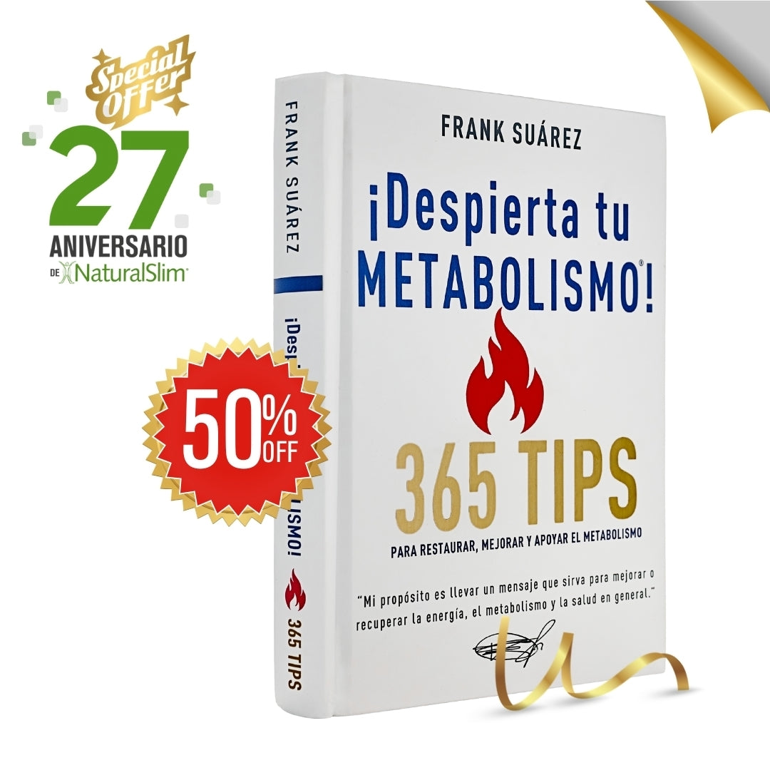 NEW Book: Awaken Your Metabolism! 365 Tips to Restore, Improve, and Support Metabolism (SPANISH)
